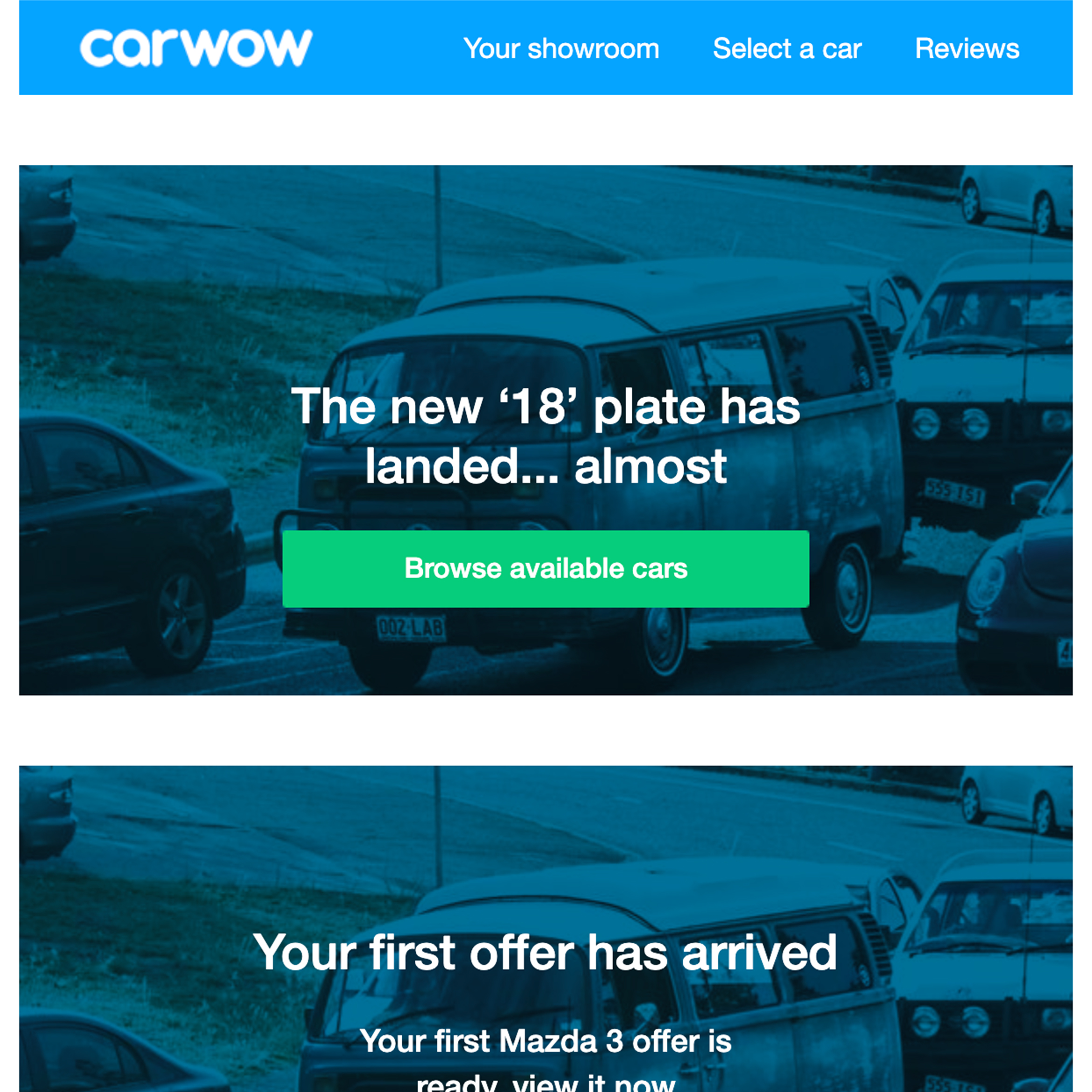 Carwow email