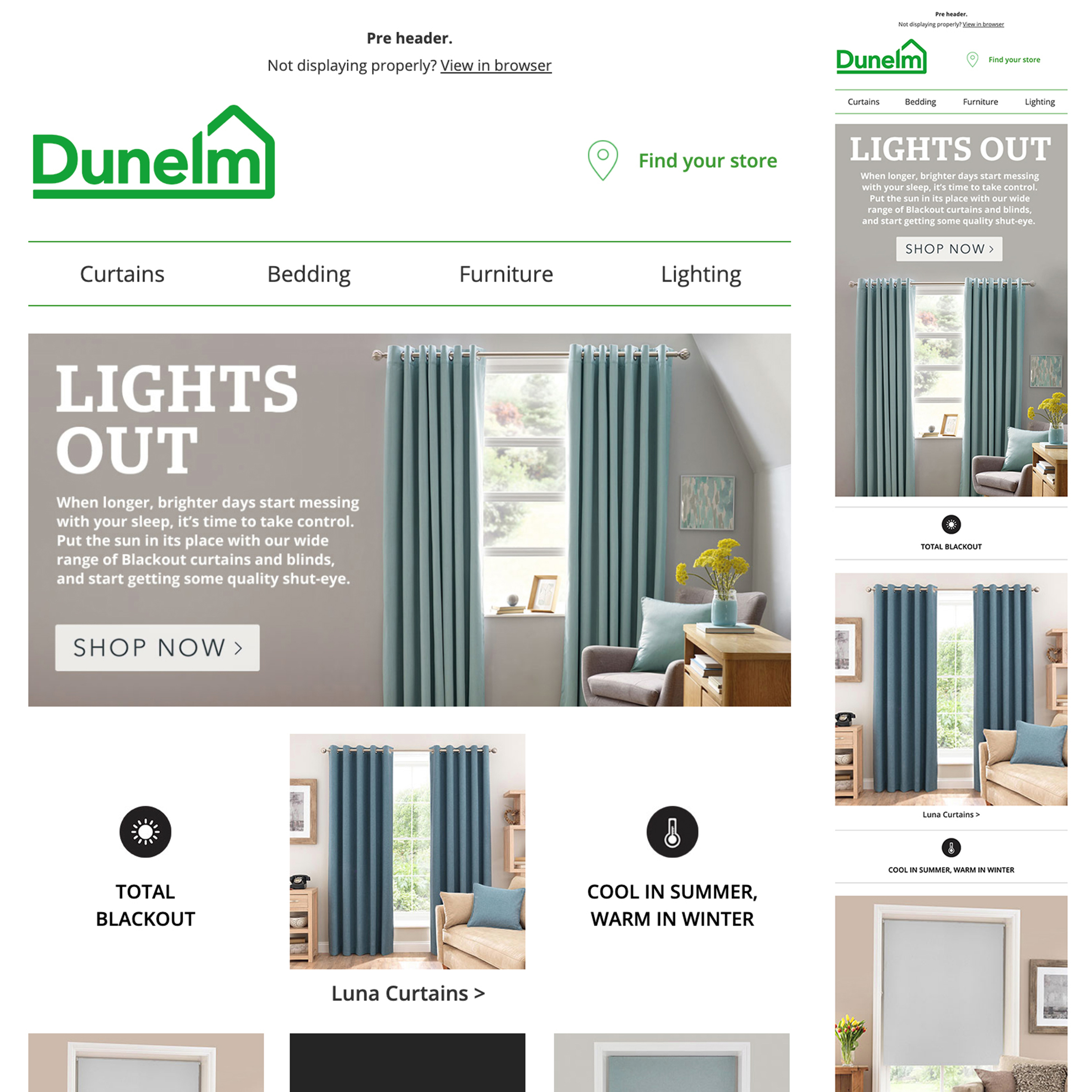 Dunelm email