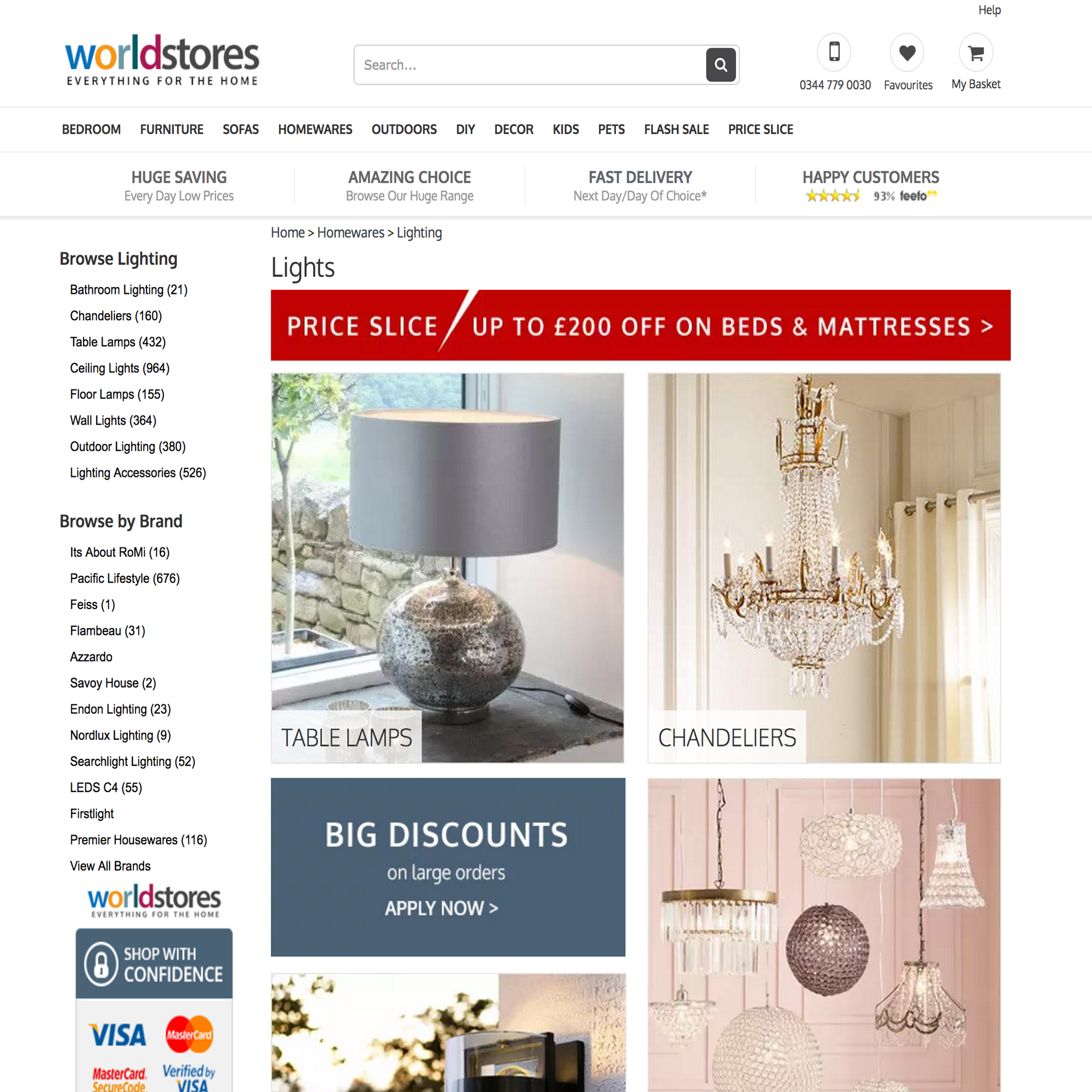 Worldstores Webpage